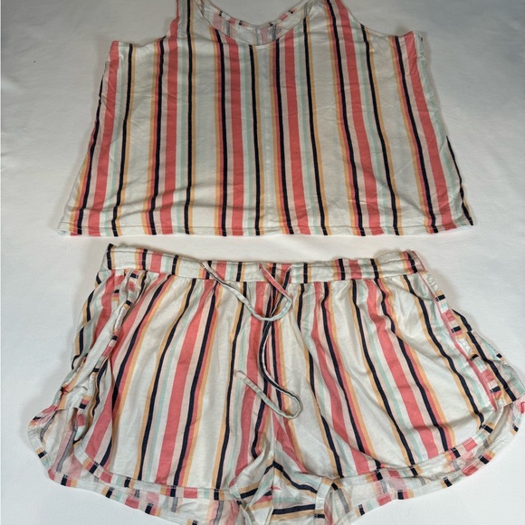 Love by gap Striped Women's Sleepwear Set - Picture 1 of 6